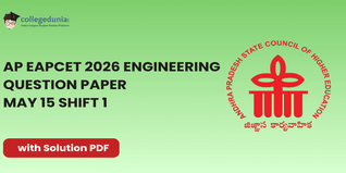 AP EAPCET 2026 May 15 Shift 1 Engineering Question Paper- Download Solution PDF